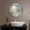 Ketcham 24 "H x 24 "W, LED Mirror , Mirror , Aluminum , ORB-24P